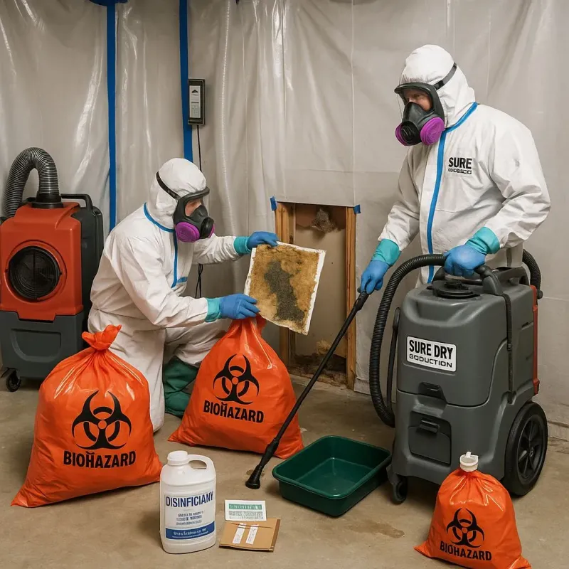 Contaminated Water Handling Protocols process in Greenfield, OH