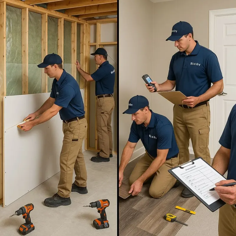 Repairs and Reconstruction process in Greenfield, OH