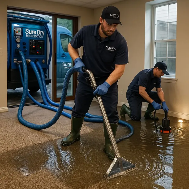 Water Extraction and Removal process in Greenfield, OH